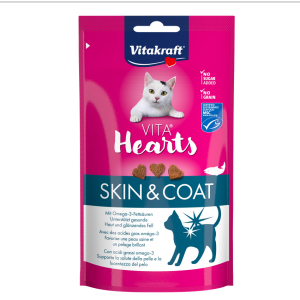 Vita Hearts Piel y Abrigo Salmón